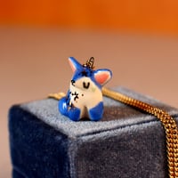 Image 2 of Blue Star Fox Necklace