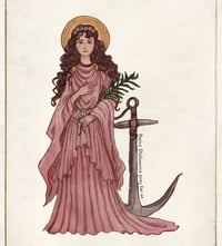 Image 1 of St. Philomena sticker