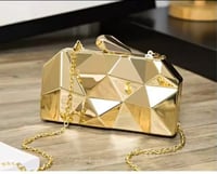 Gold Handbag/Clutch