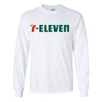 Image 2 of 7-11 Long Sleeve T-Shirt  Line Logo