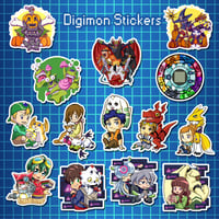 Digimon Stickers