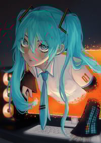 Hatsune Miku Print