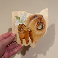 Image 1 of Ohio wood Painting 