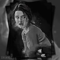Image 1 of Through the Valley | Abby The Last of Us Painting