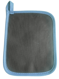 Image 2 of Pot Holder Mitt Blue Glove/Whole set