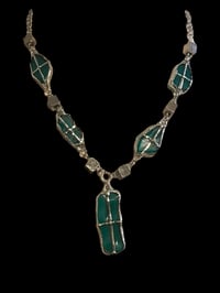 Image 1 of seaport necklace ⊹ ࣪ ﹏𓊝﹏𓂁﹏⊹ ࣪ ˖
