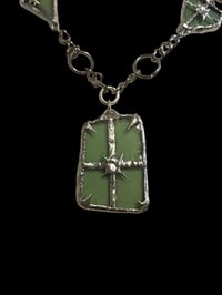 Image 2 of grassblade necklace 𖡼.𖤣𖥧𖡼.𖤣𖥧