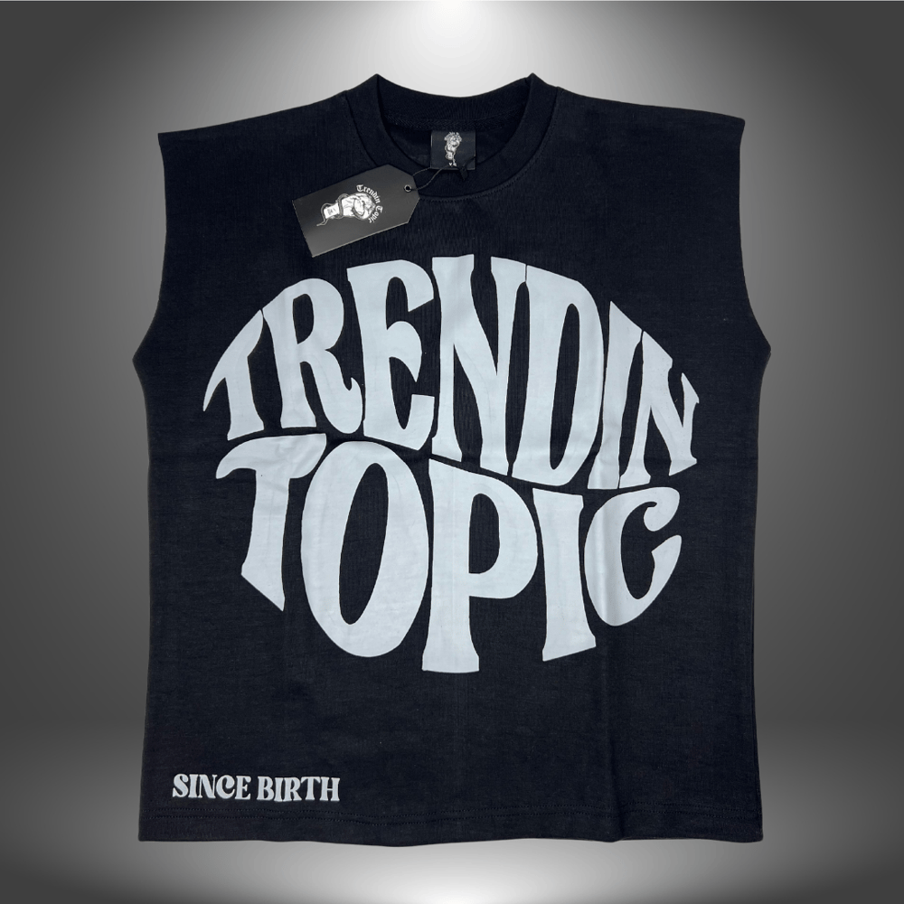 Image of Black Muscle T-Shirt 