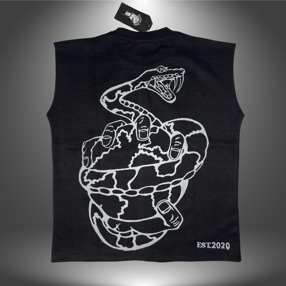 Image of Black Muscle T-Shirt 