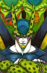 CELL ALL FORMS ORIGINAL ART SIGNED