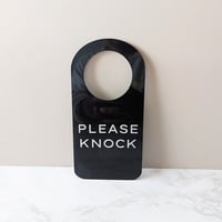 Image 4 of Please Knock Door Hanger