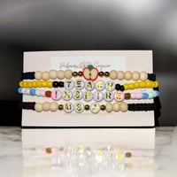 Image 1 of Teacher Bracelet Set
