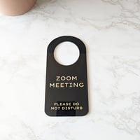 Image 5 of Zoom Meeting Door Hanger