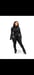 Image of Black FGK Logo Flare Leggings