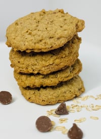 Image 2 of Gluten Free Oatmeal Chocolate Chip Cookie One Cookie