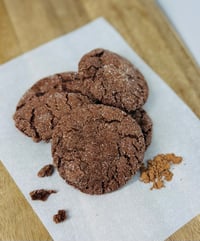 Image 1 of Gluten Free Brownie Cookie (Eggless) Six Cookies