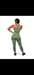 Image of Stonewashed seamless activewear set