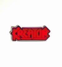 Image 1 of Small Kreator Band Logo Matte Vinyl Sticker 
