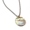 Abalone Disc Necklace