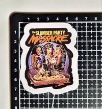 Image 2 of The Slumber Party Massacre Matte Vinyl Sticker