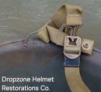 Image 8 of 101st M2 Dbale Airborne Helmet 502nd PIR Paratrooper Captain. M2 style Helmet.