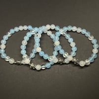 Image 3 of Blue/White Turtle Bracelet