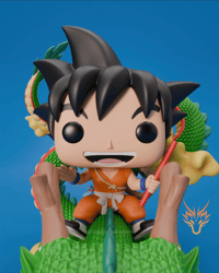 Image 5 of Kid Goku & Shenlong Dragon Ball Z Custom Funko Pop