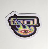 Image 1 of Tool Psychedelic Eye Matte Vinyl Sticker