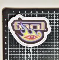Image 2 of Tool Psychedelic Eye Matte Vinyl Sticker