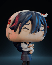 Image 2 of Riko Amanai Jujutsu Kaisen Custom Funko Pop