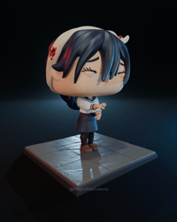 Image 6 of Riko Amanai Jujutsu Kaisen Custom Funko Pop