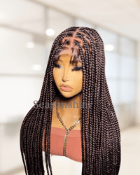 Image 1 of Box Braid 33"
