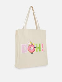 Image 2 of The Simpsons D'Oh Canvas Bag