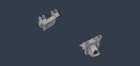 Image 2 of DIY Front Drop Crossmember C10 73-87 Airbag