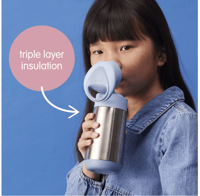 Image 10 of B. Box Insulated Drink Bottle with straw 350ml