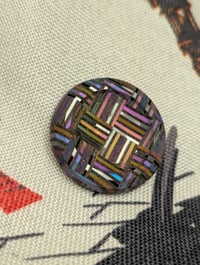 Image 2 of The Last Preorder Ulte Coin in Basket Weave Zircuti Etched&Flamed Pinkish