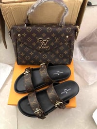 LV Sandal & Purse