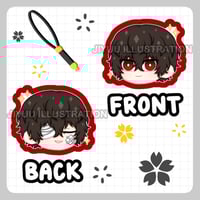 Dazai Phone Charm