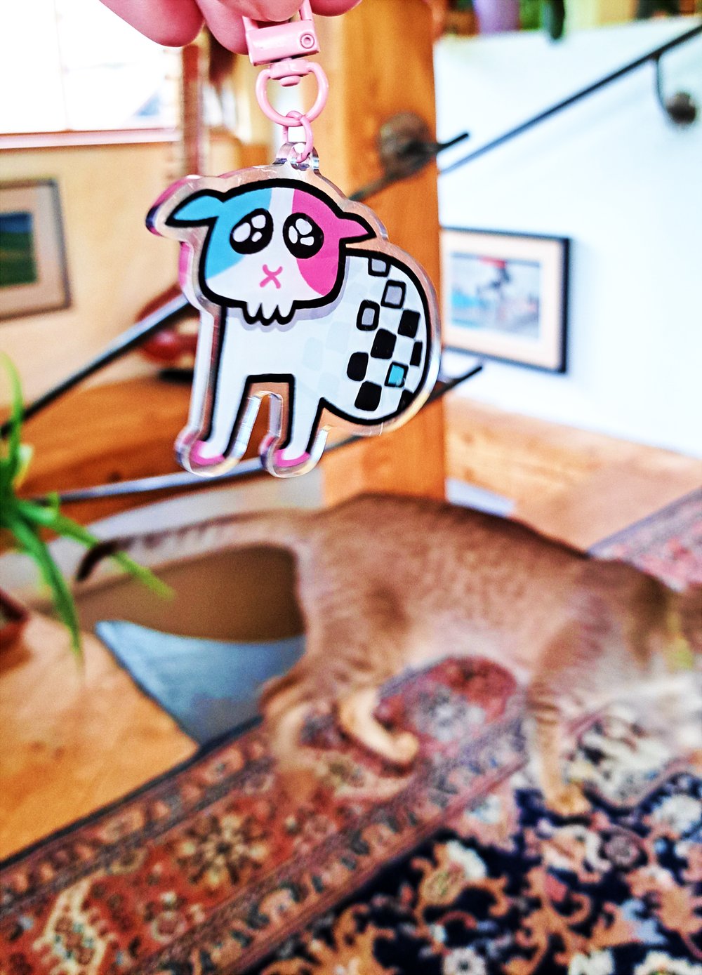 Image of The most powerful keychain π₯Ί 2.5'' Acrylic Keychain