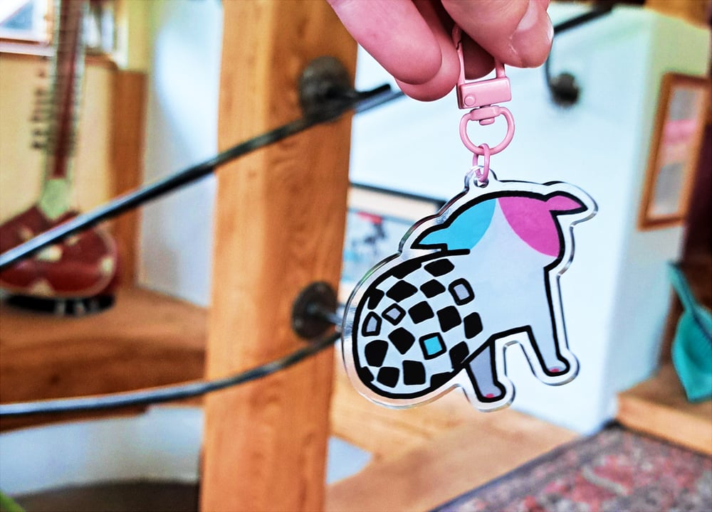 Image of The most powerful keychain π₯Ί 2.5'' Acrylic Keychain