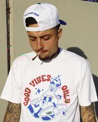 Image 1 of New Good Vibes Only T-Shirt + Snapback 