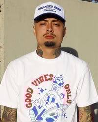 Image 2 of New Good Vibes Only T-Shirt + Snapback 