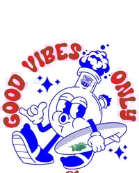 Image 5 of New Good Vibes Only T-Shirt + Snapback 