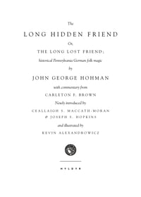 Image 2 of DIGITAL Edition: The Long Hidden Friend: Or, the Long Lost Friend