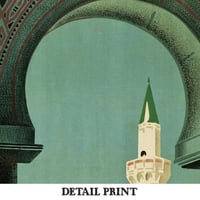 Image 3 of Tripoli - The North Africa Winter Resort | Vintage Poster | Wall Art Print