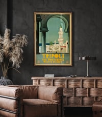 Image 2 of Tripoli - The North Africa Winter Resort | Vintage Poster | Wall Art Print