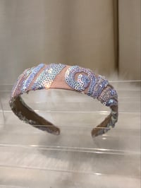 Image 2 of Sequin Headband - Iridescent 