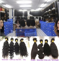 Image 2 of 13A  Wholesale Brazilian Virgin human Hair  Bundle deals 6 to 72pc packages 