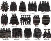 Image 3 of 13A  Wholesale Brazilian Virgin human Hair  Bundle deals 6 to 72pc packages 