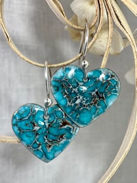 Image 1 of Teal hearts 